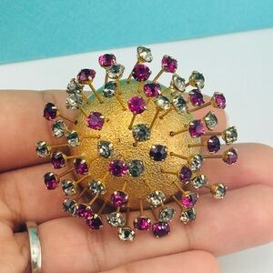 Vintage 1950s Corocraft Signed Brooch